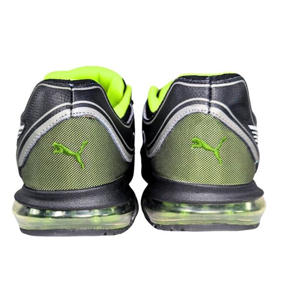 Puma Cell Sorai Men\'s 12 Black Neon Green Lace Up Running Gym Shoes main image 10